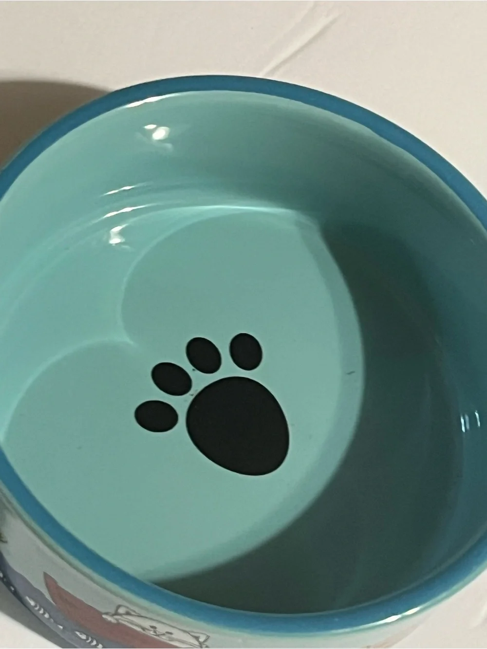 Whisker City aqua ceramic